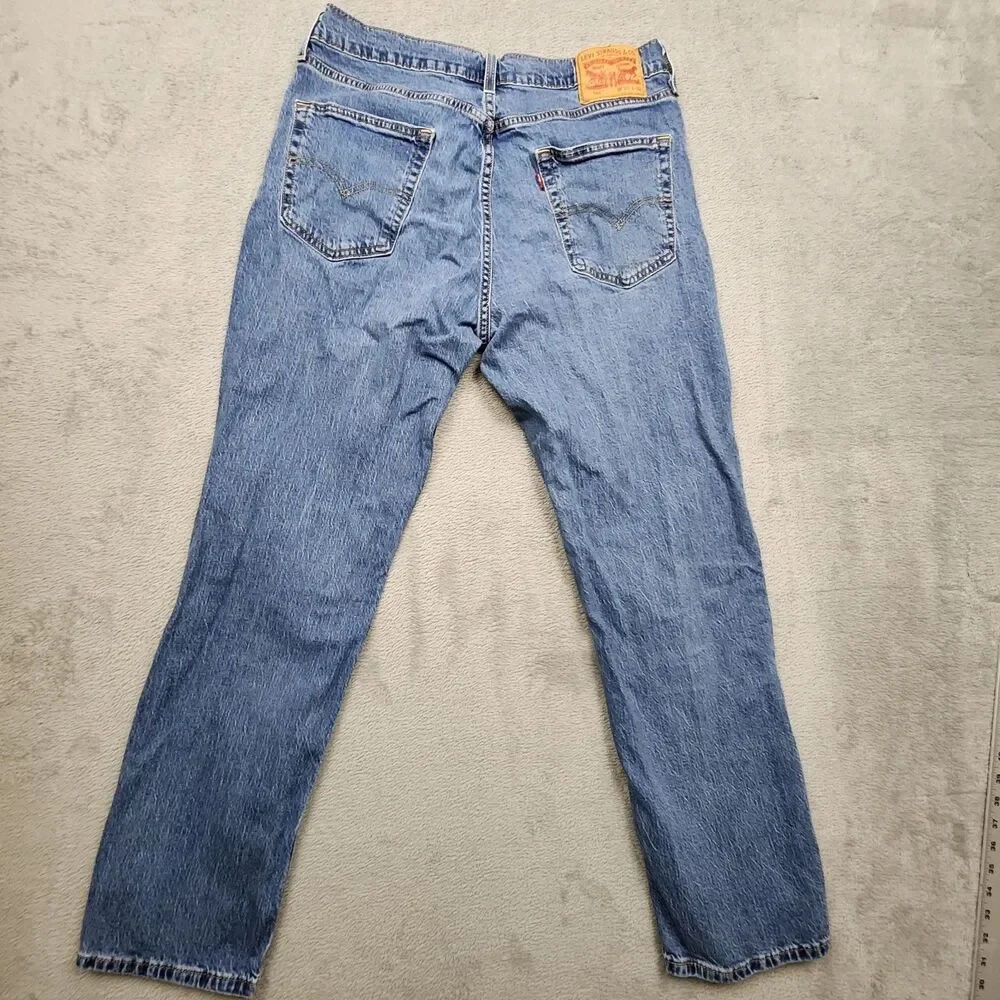 Levis Mens 33x32 541 Jeans Athletic Fit 99% Cotton Stretch Denim Casual Pants